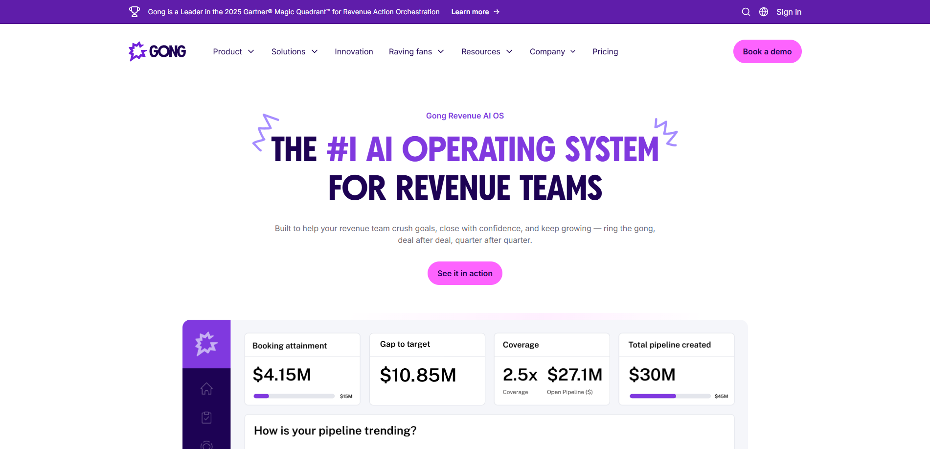 Gong (Revenue Intelligence)