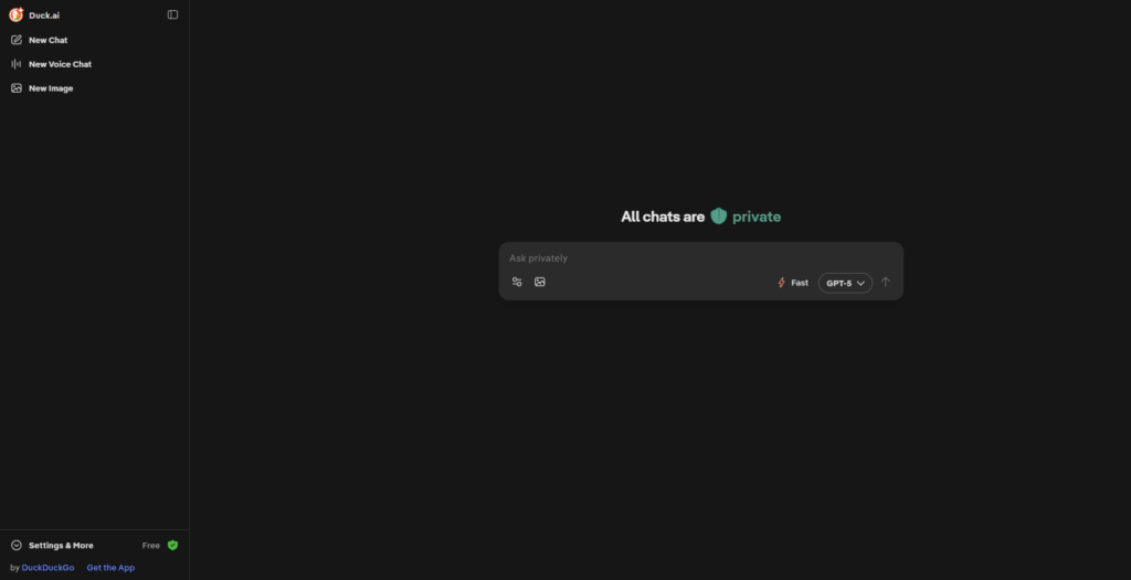 DuckDuckGo AI Chat
