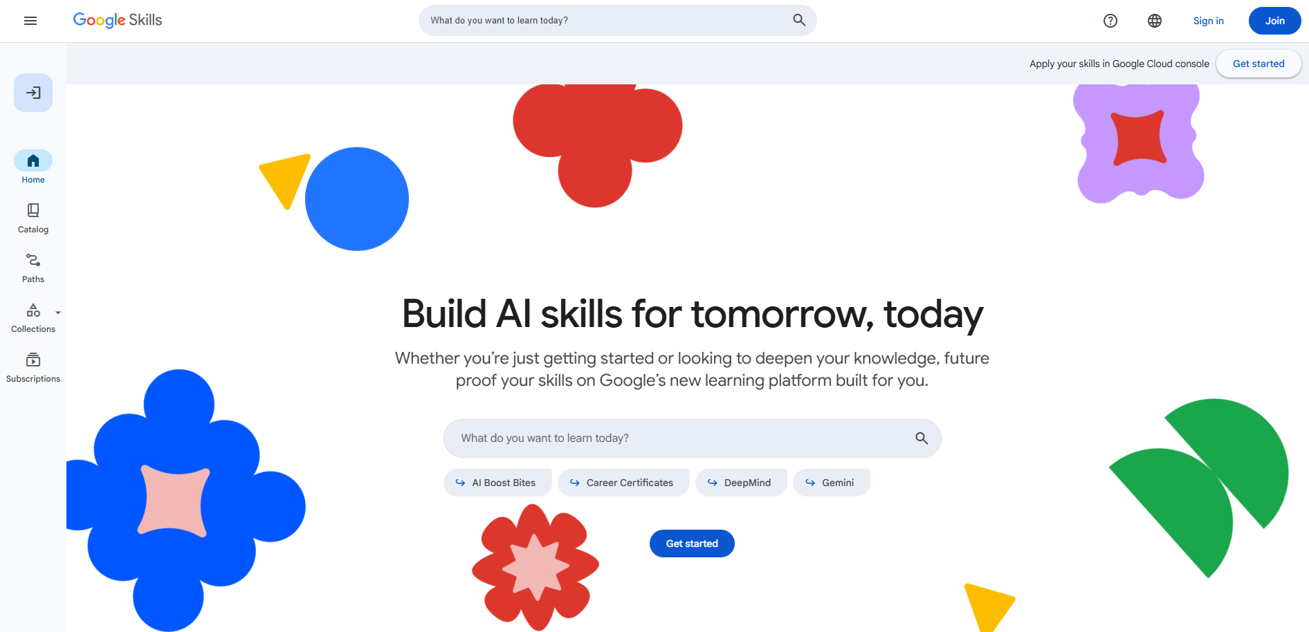 Google Skills
