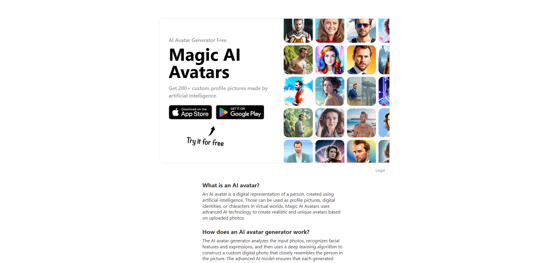 Magic AI Avatars
