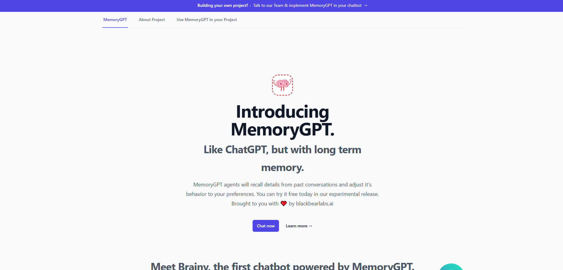 MemoryGPT