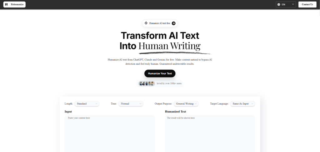 Rehumanize.io