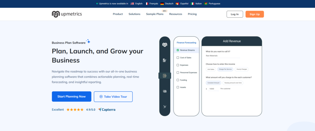 Upmetrics AI