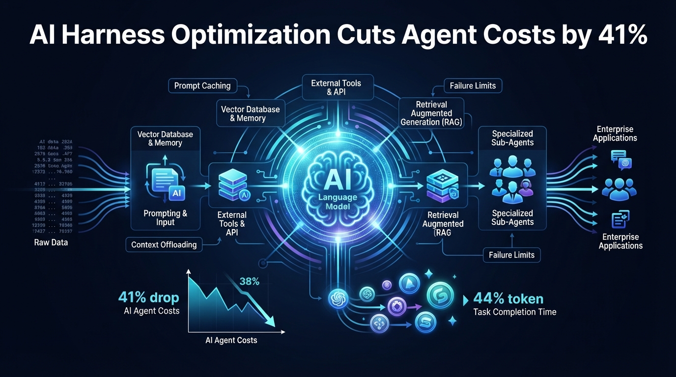AI Harness Optimization Cuts Agent Costs by 41% in New Study