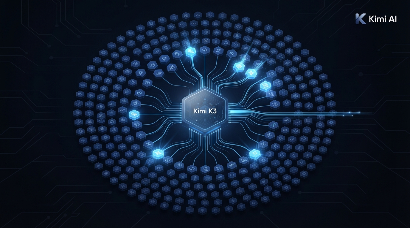 
Kimi K3 open-weight AI model available for developers and API users