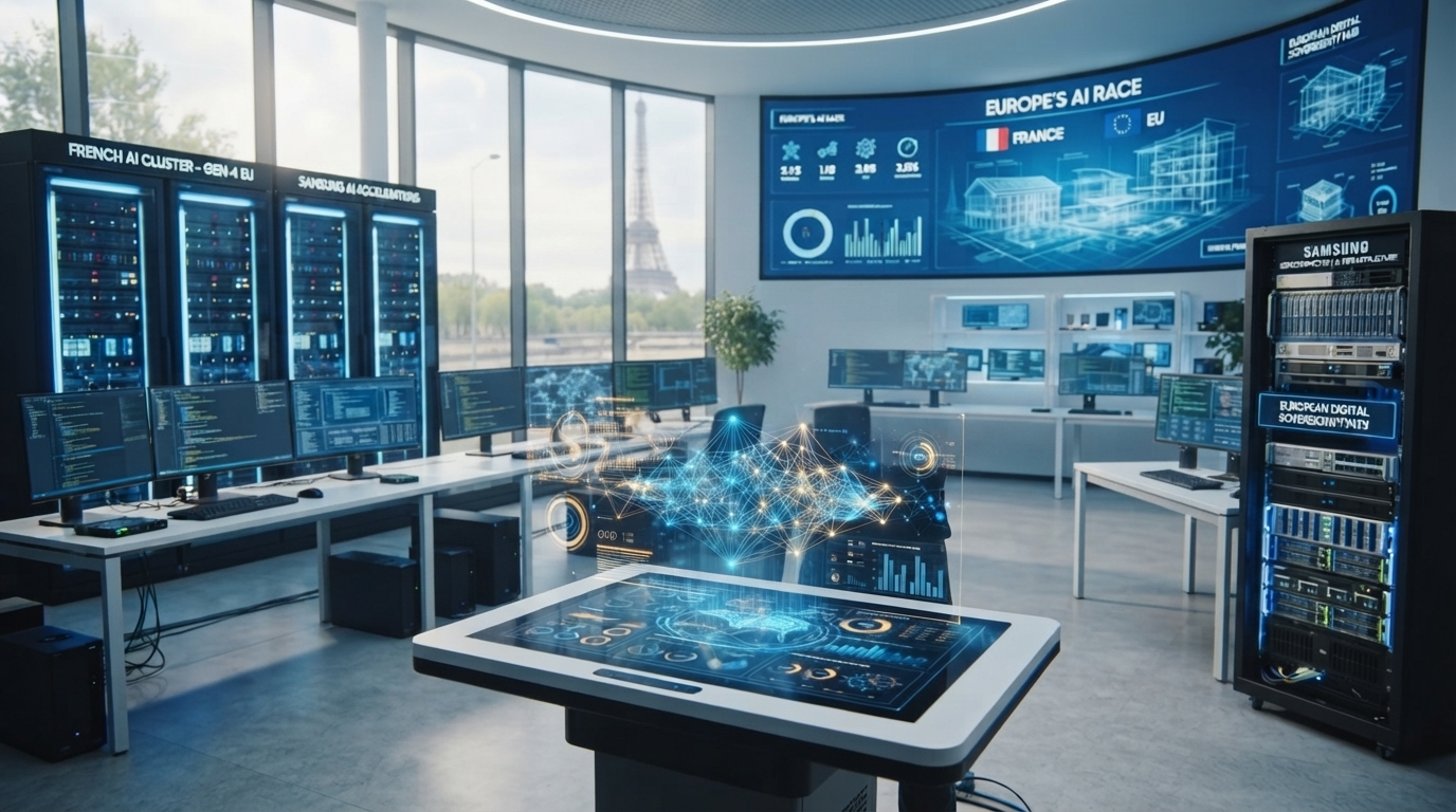 Samsung Eyes €1B Mistral AI Deal as Europe’s AI Race Grows