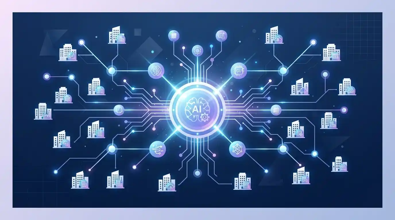 Microsoft Frontier Company AI implementation network connecting enterprise businesses