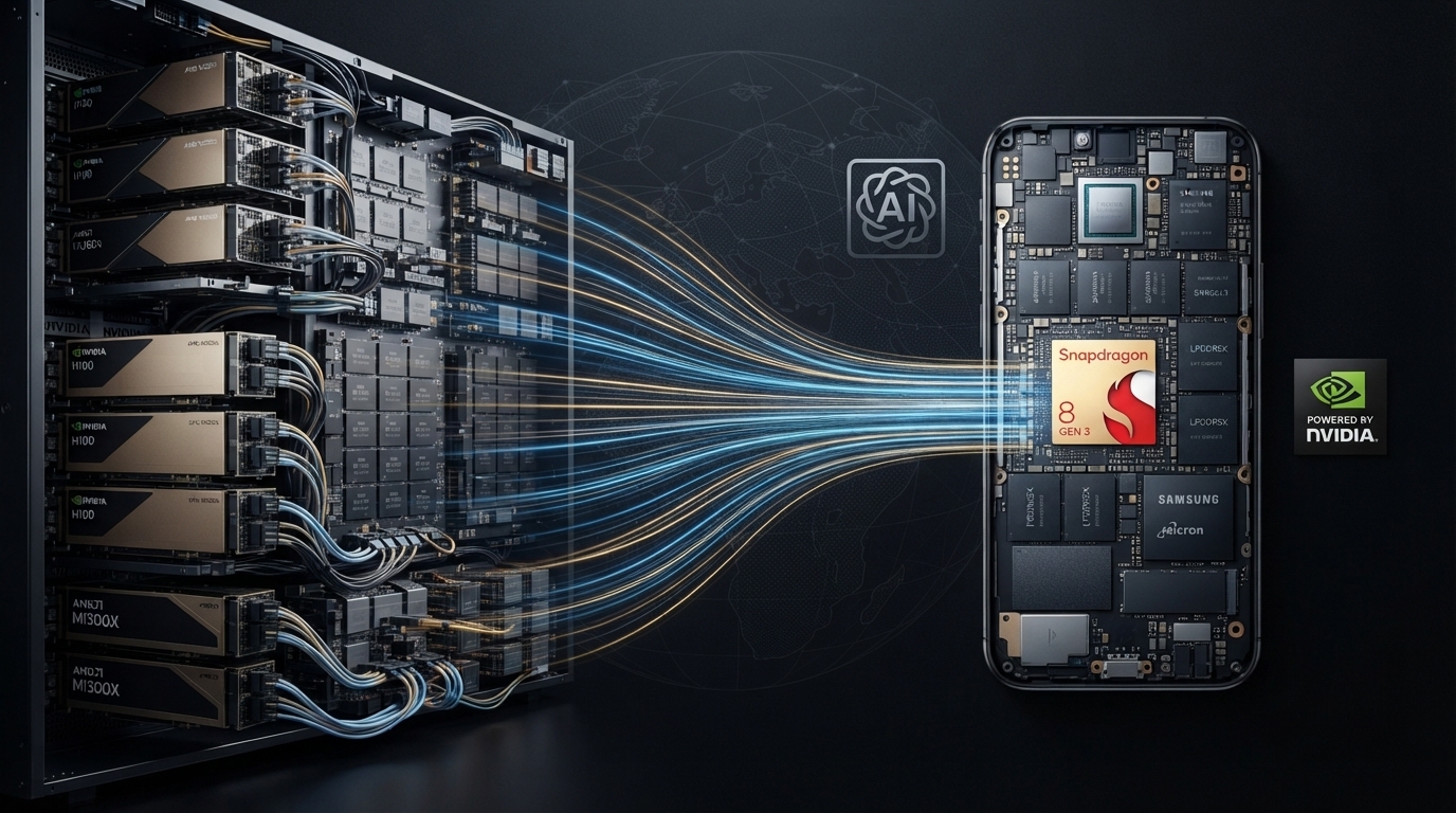AI data center memory demand creates pressure on smartphone memory supply