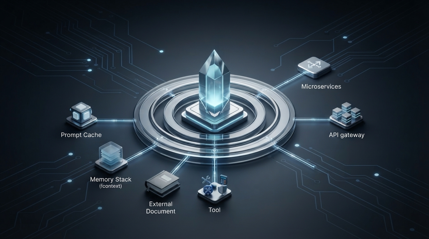 Optimized AI agent harness managing prompts, memory, tools, and context