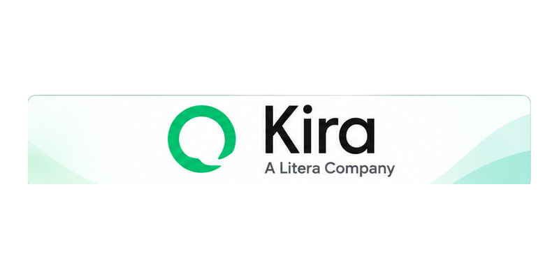Kira Systems AI legal due diligence software logo