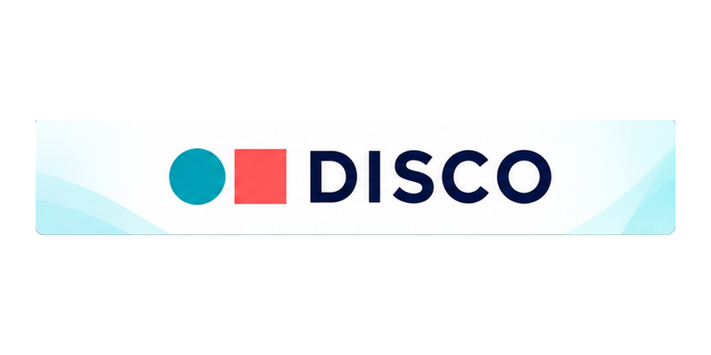 DISCO AI legal eDiscovery software logo