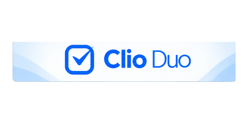 Clio Duo AI law firm productivity tool logo