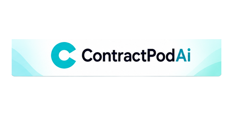 ContractPodAi legal contract management platform logo