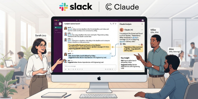Anthropic Claude Tag Update Brings Proactive AI to Slack Now