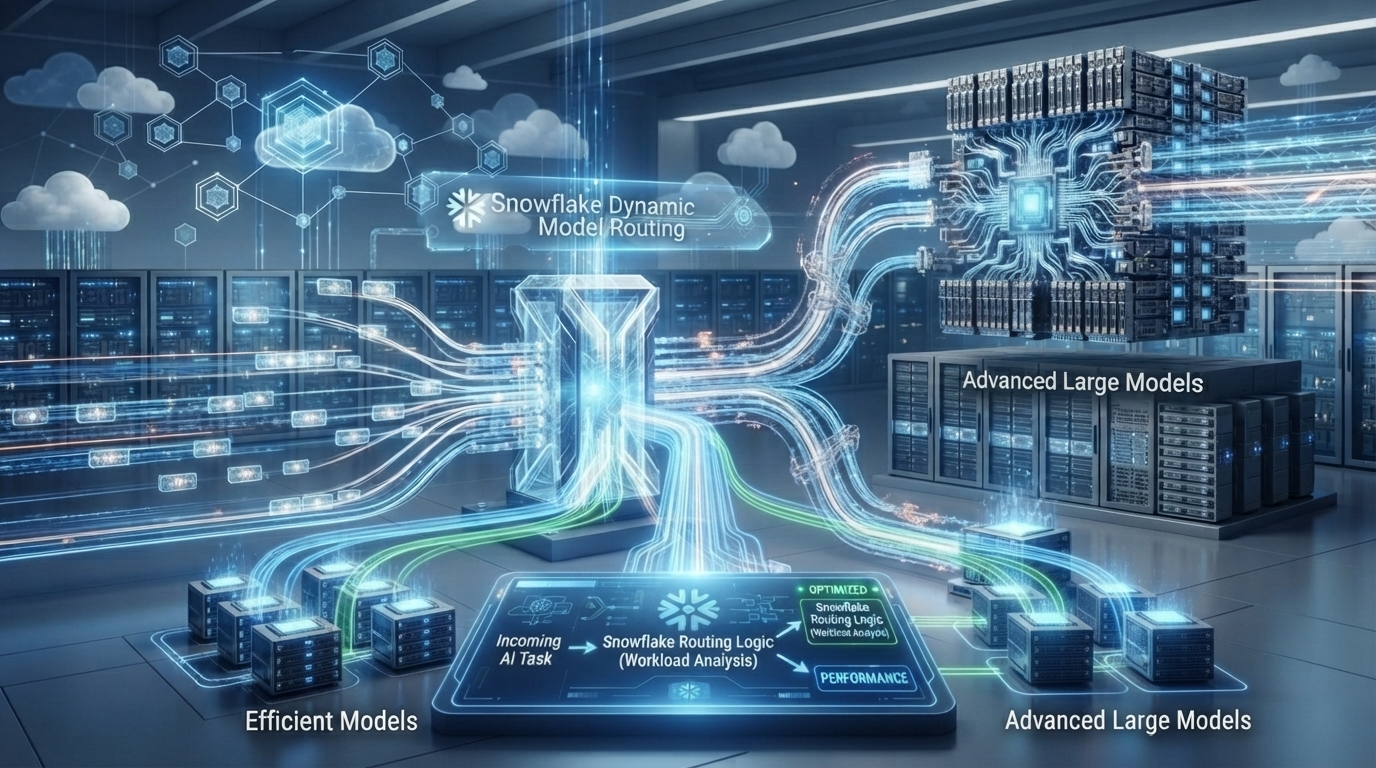 AI model routing sends simple workloads to efficient models and complex tasks to powerful models