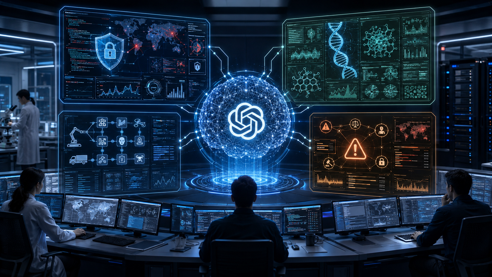 AI safety evaluation for cybersecurity biological and frontier AI risks
