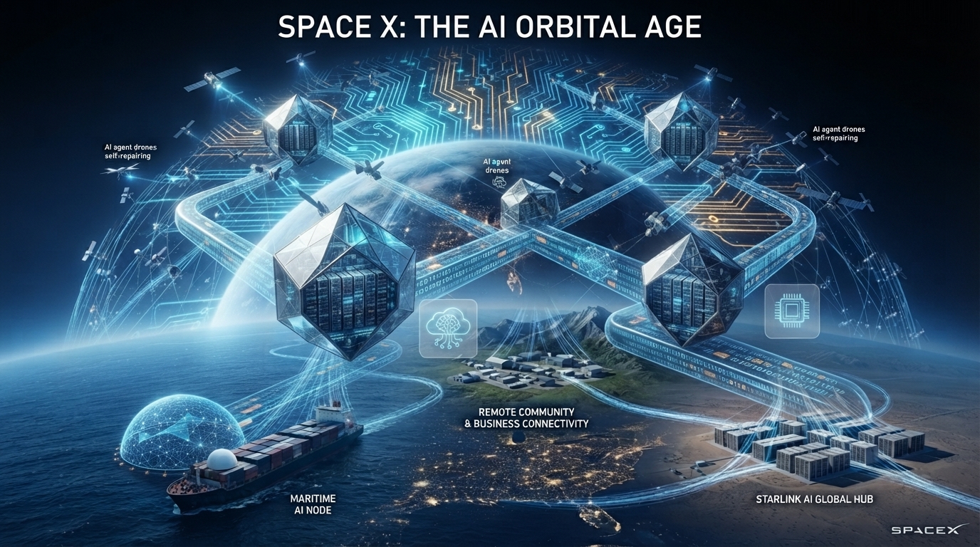 SpaceX exploring artificial intelligence infrastructure, orbital computing and future space-based technology services