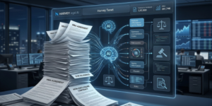 Harvey Tenet legal AI model analyzing contracts and M&A documents