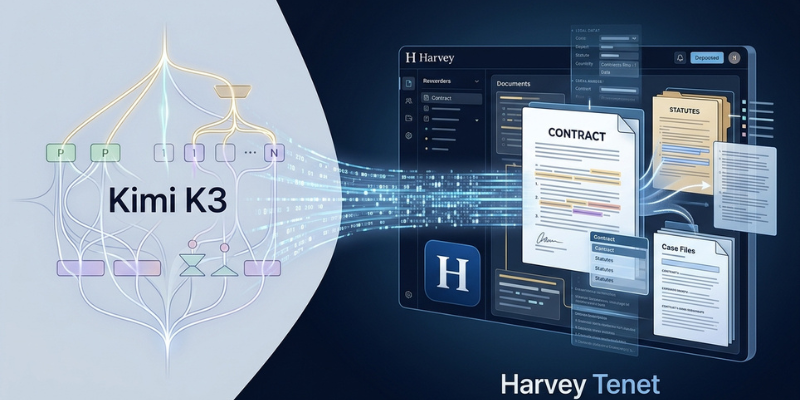 
Harvey Tenet built on Kimi K3 for specialized legal AI