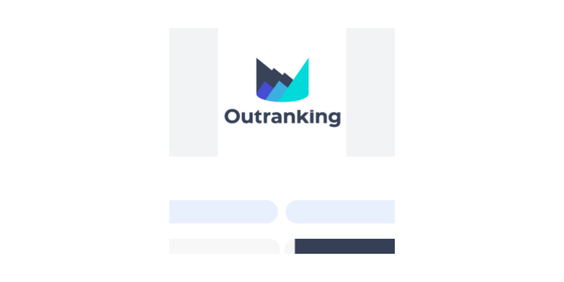Outranking AI SEO content optimization tool logo
