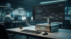 Perplexity Portable Computer running local AI on NVIDIA hardware